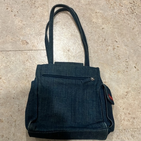 Vintage GUESS Denim purse - Picture 4 of 11